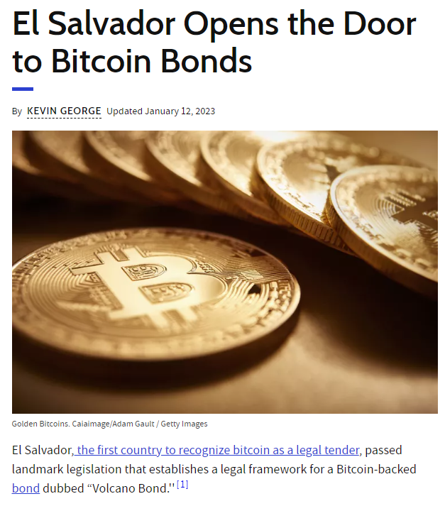 엘살바도르 비트코인 채권