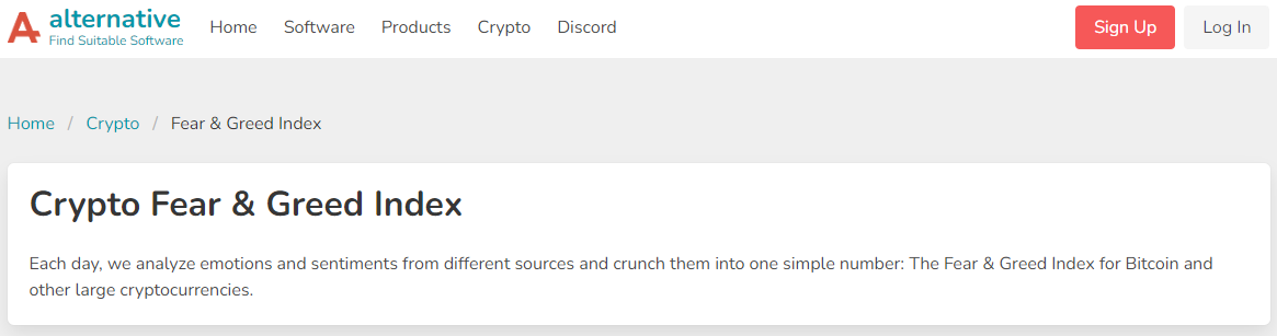 코인 탐욕 공포 지수
