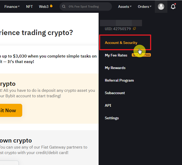 바이비트 계정보안